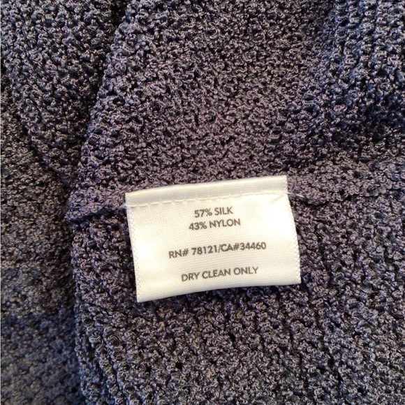 EILEEN FISHER Lavender Dusty Purple V-Neck Sweater PS. - Picture 5 of 5